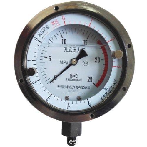 medidor de perforación medidor de presión hidráulico